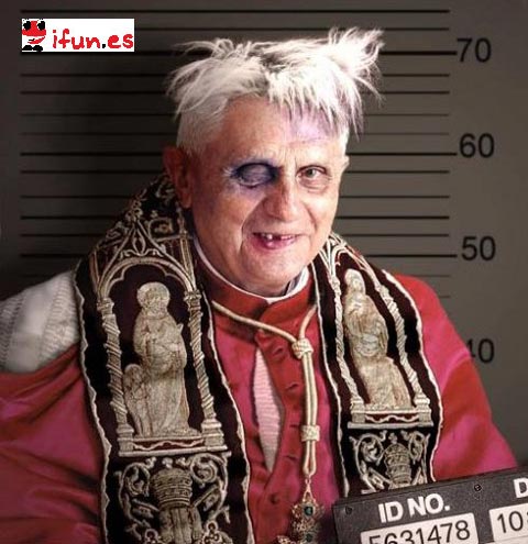 El Papa Ratzinger en Santiago...