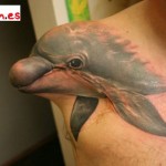 Tatuaje en un brazo amputado