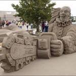Esculturas de arena