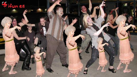 El baile de los zombies con la duquesa de Alba