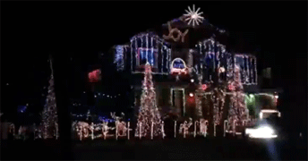 La navidad al ritmo de las luces