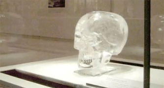 Sorprendentes calaveras Mayas de cristal