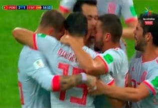 España 3-3 Portugal