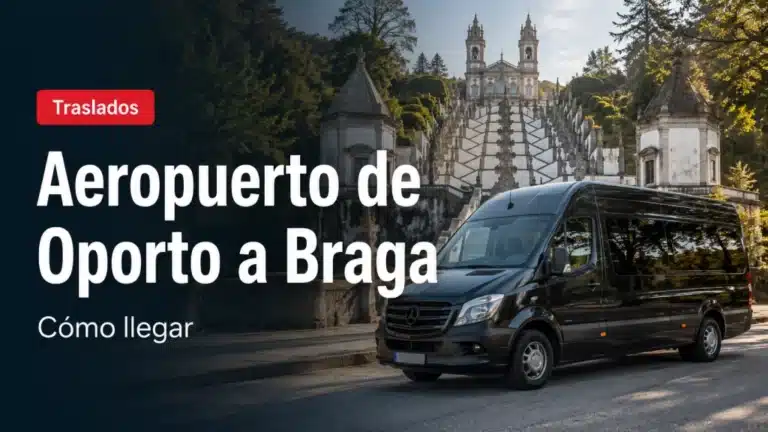 Cómo ir del aeropuerto de Oporto a Braga en traslado o autobús