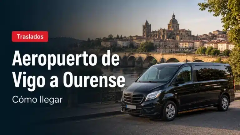 Cómo ir del aeropuerto de Vigo a Ourense en traslado directo