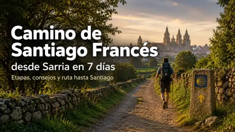 Camino de Santiago Francés desde Sarria en 7 días