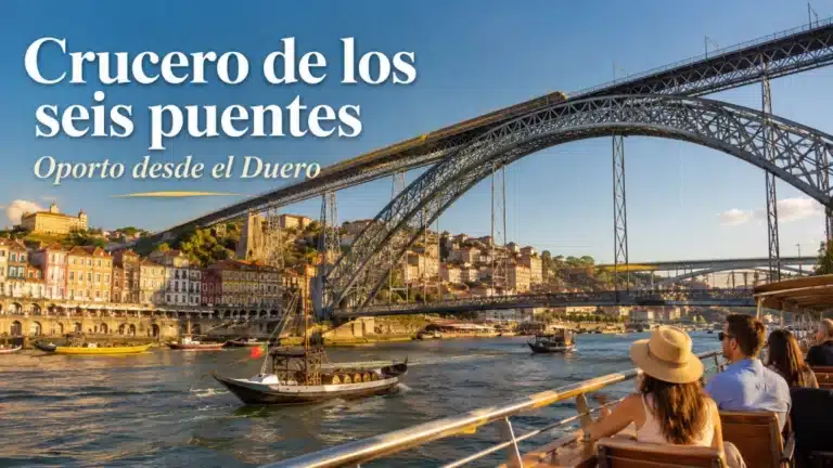Crucero de los seis puentes de Oporto por el río Duero