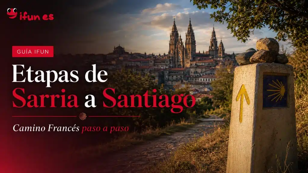 Etapas de Sarria a Santiago por el Camino Francés