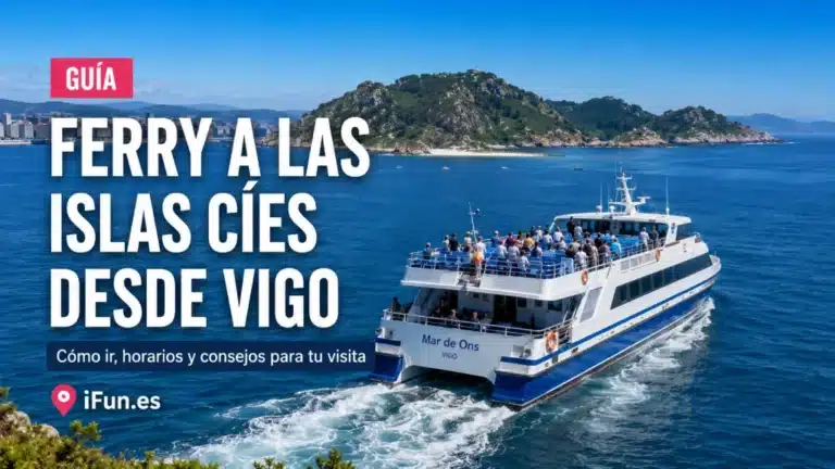 Ferry a las Islas Cíes desde Vigo