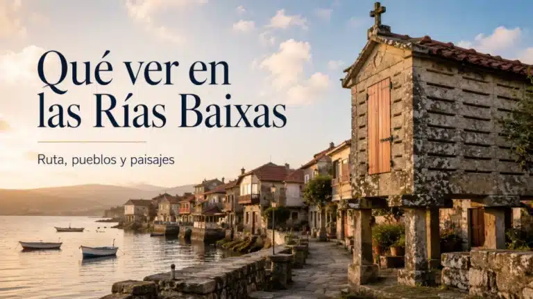 Rías Baixas con Combarro, Cambados y bodega de albariño