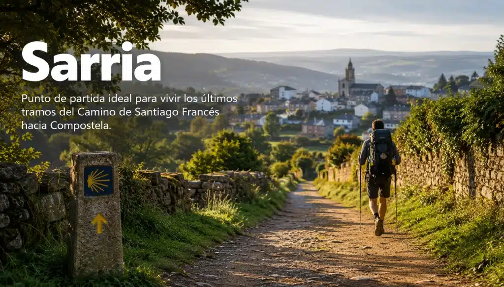 Sarria en el Camino de Santiago Francés