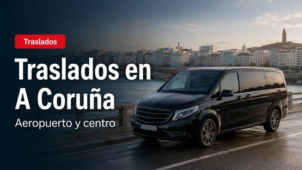 Traslados en A Coruña entre el aeropuerto y el centro