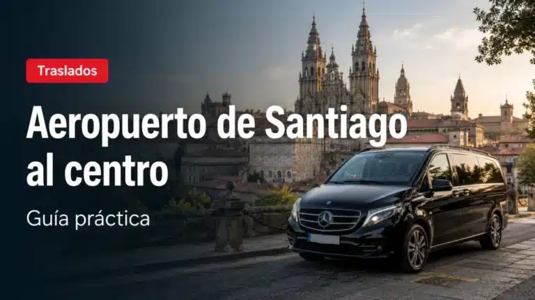 Traslado desde el aeropuerto de Santiago al centro de la ciudad