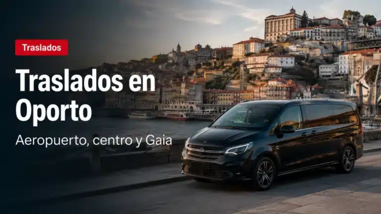 Traslados en Oporto desde el aeropuerto al centro y Vila Nova de Gaia