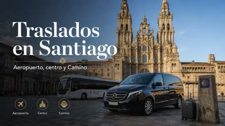 Traslados en Santiago de Compostela y aeropuerto