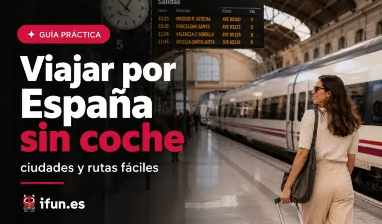 Viajar por España sin coche: ciudades y rutas fáciles